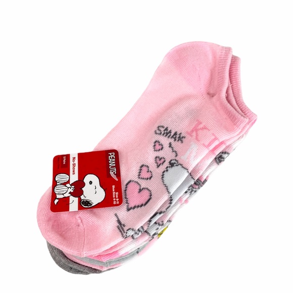 Peanuts Snoopy and Woodstock Valentine’s Socks - Picture 9 of 9